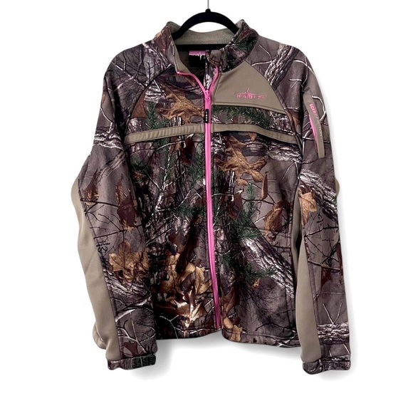 Camo Jacket with Pink Accents - Picture 2 of 7